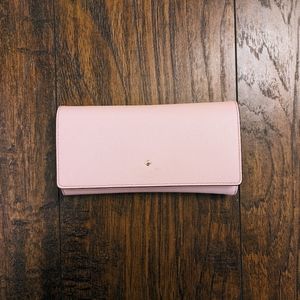 Kate Spade Cedar Street Nika Trifold Wallet - Rose Jade